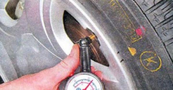 Wie hoch sollte der Druck in den Reifen eines Vaz sein?