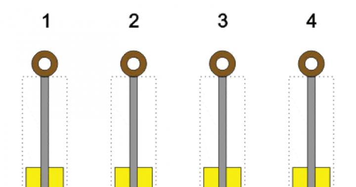 Replacing the front support bearings Malfunctions of the shock absorber