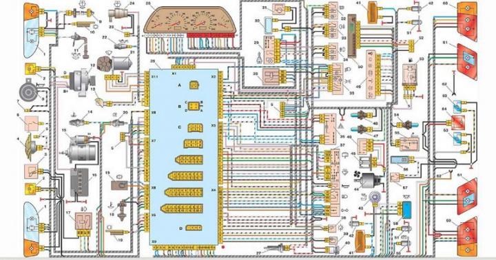 How to read car wiring diagrams?