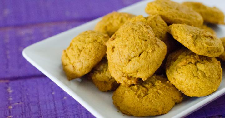Pumpkin-curd soft cookies Recipes for pumpkin and cottage cheese cookies