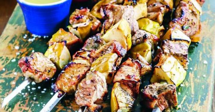 Pork shoulder shashlik Pork shoulder shashlik recipe reviews