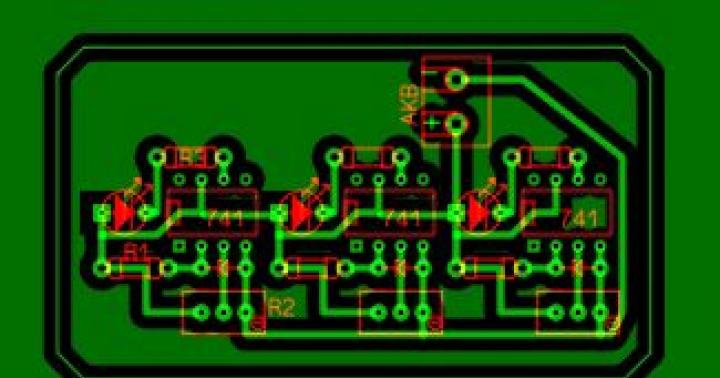 Battery discharge indicator in a car - diagram Battery discharge indicator