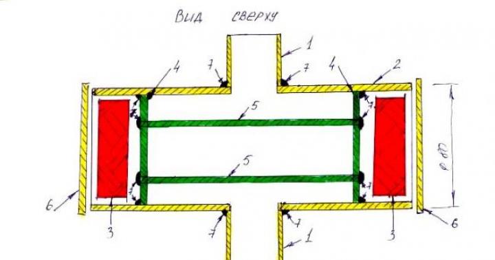 Seat heating installation, wiring diagram