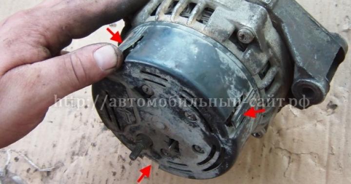 Do-it-yourself replacement of generator bearings